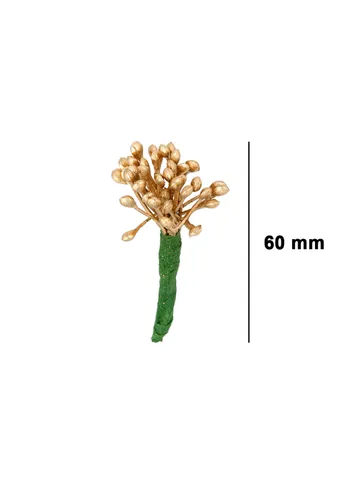 Fancy Hair Hook / Pollen in Gold color - CMPR26GO