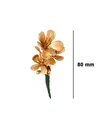 Fancy Hair Hook / Pollen in Gold color - CMPR28GO