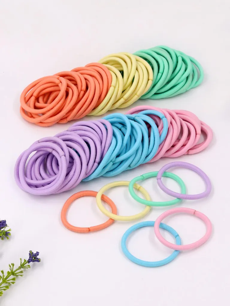 Plain Rubber Bands in Assorted color - CNB9957