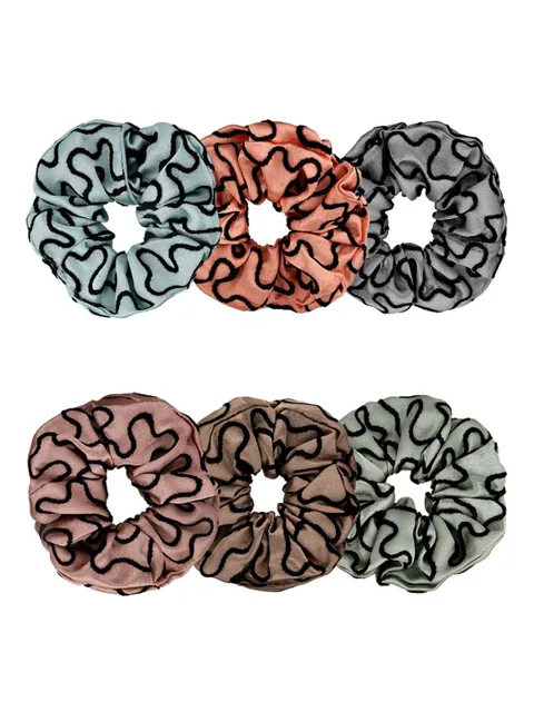 Printed Scrunchies in Assorted color - CNB38720