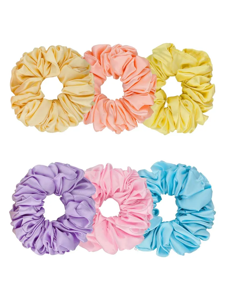 Plain Scrunchies in Assorted color - BHE421B
