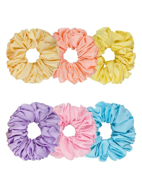 Plain Scrunchies in Assorted color - BHE421B