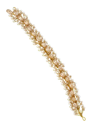 Fancy Tiara in Gold finish - ARE3575GO