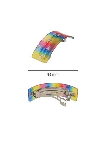Printed Hair Clip in Assorted color - CNB39646