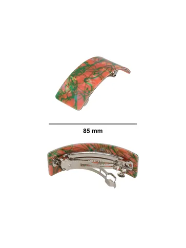 Printed Hair Clip in Assorted color - CNB39661