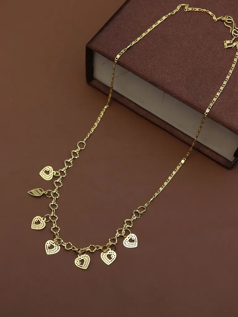 Western Necklace in Gold finish - M347