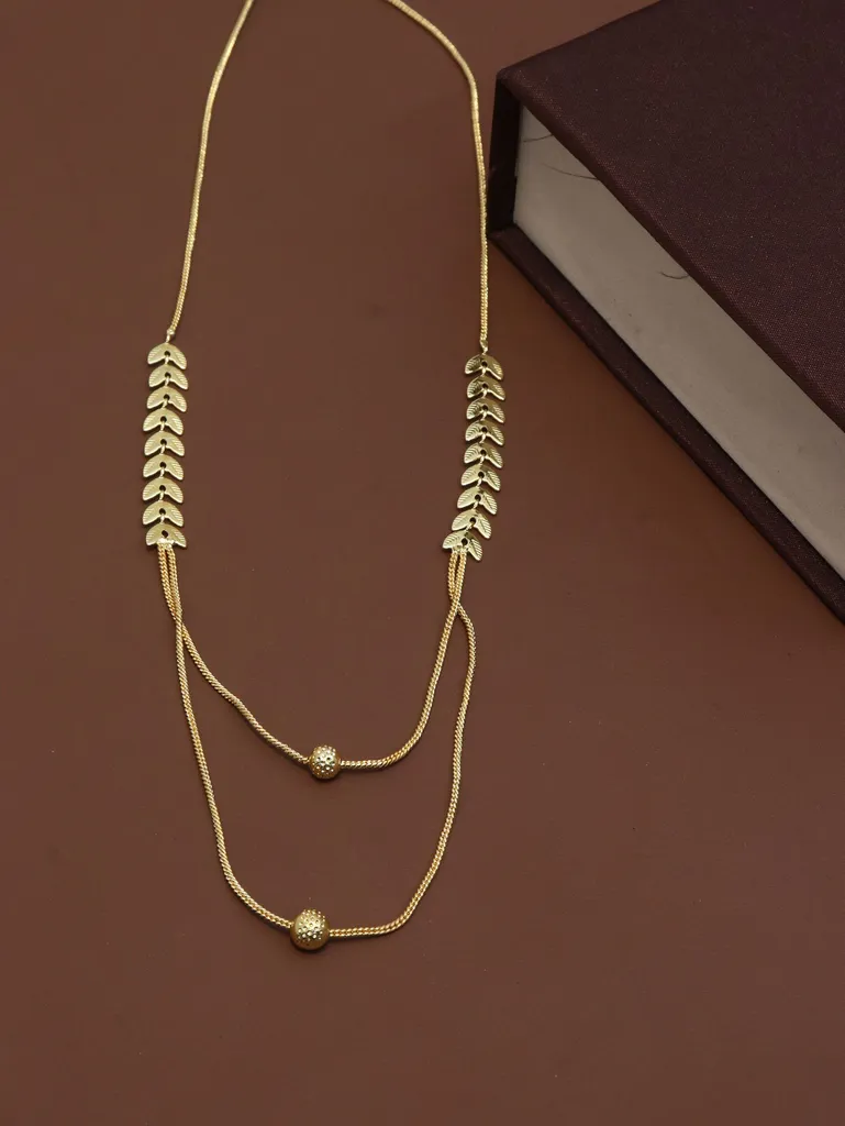 Western Necklace in Gold finish - M586