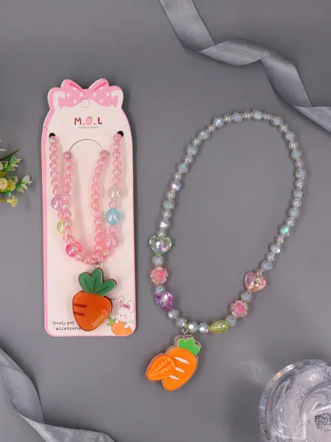 Kids Necklace with LED Flashing Pendant in Assorted Designs - CNB39109