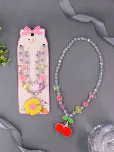 Kids Necklace with LED Flashing Pendant in Assorted Designs - CNB39107