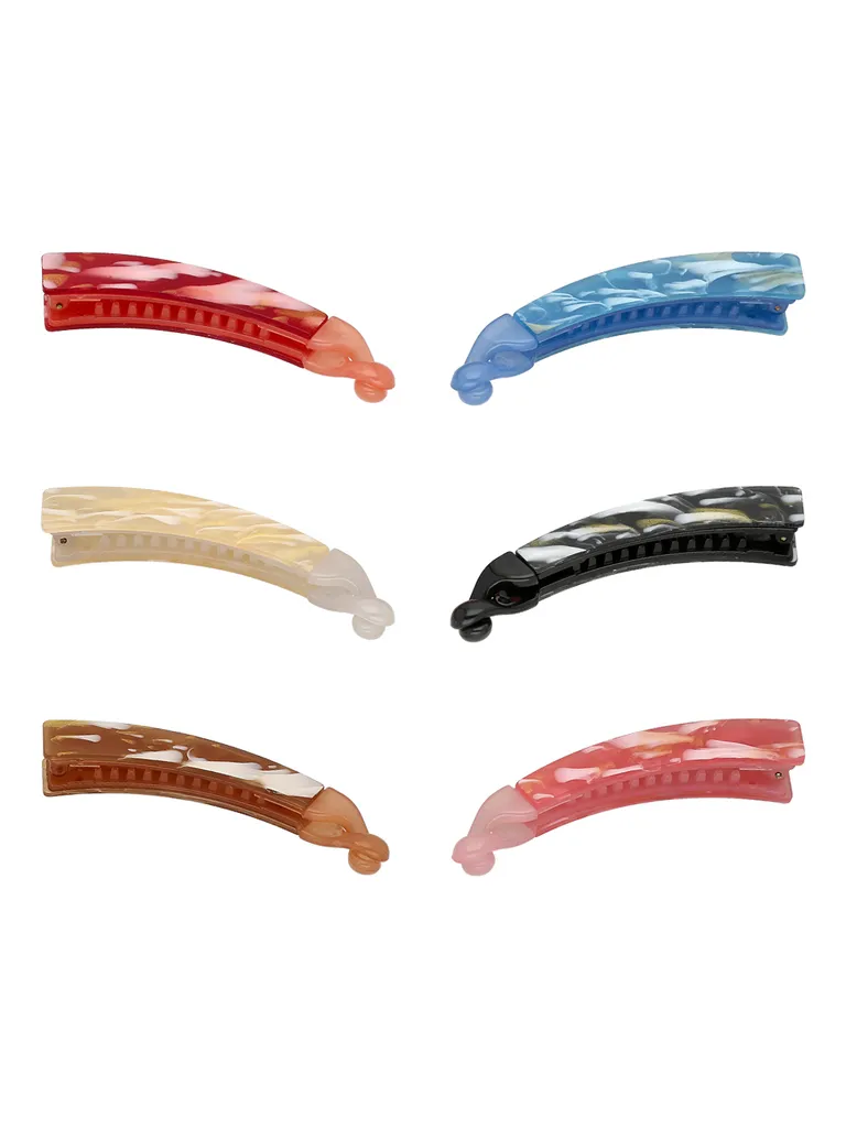 Printed Banana Clip in Assorted color - CNB39163