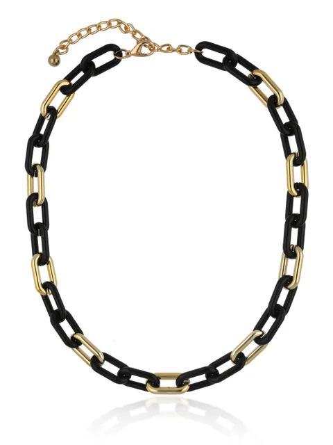 Western Necklace in Black color - CNB28072