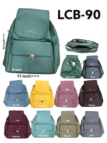Casual Backpack in Assorted color - LCB-90