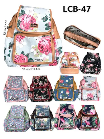 Casual Backpack in Assorted color - LCB-47