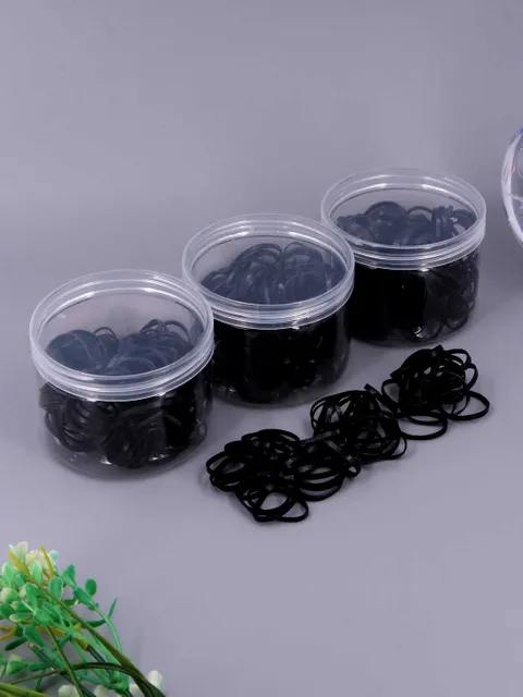 Nylon Rubber Bands in Black color - CNB39977