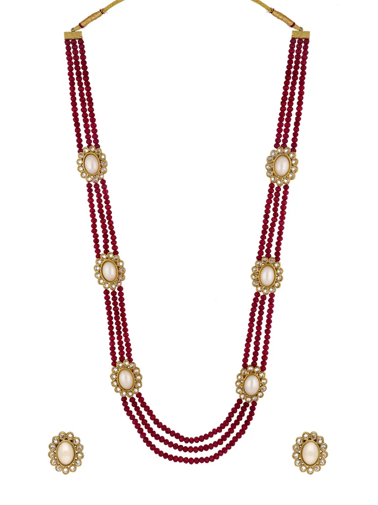 Traditional Mala Set in Gold finish - MT303