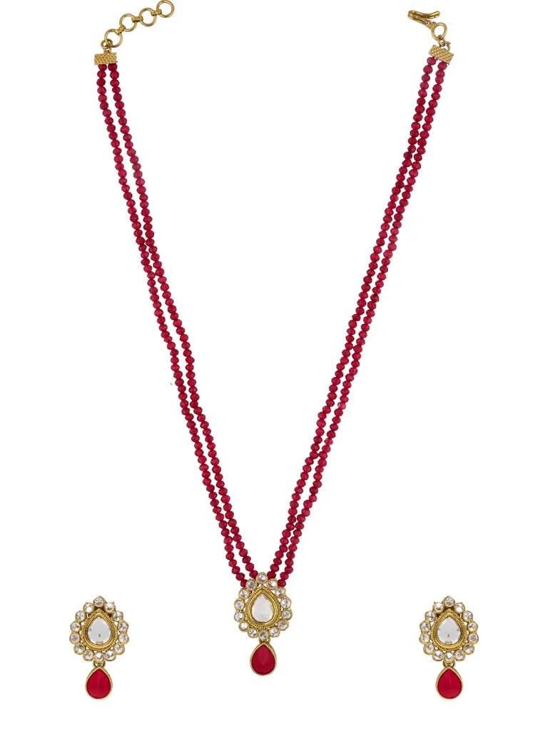 Traditional Mala Set in Gold finish - MT305