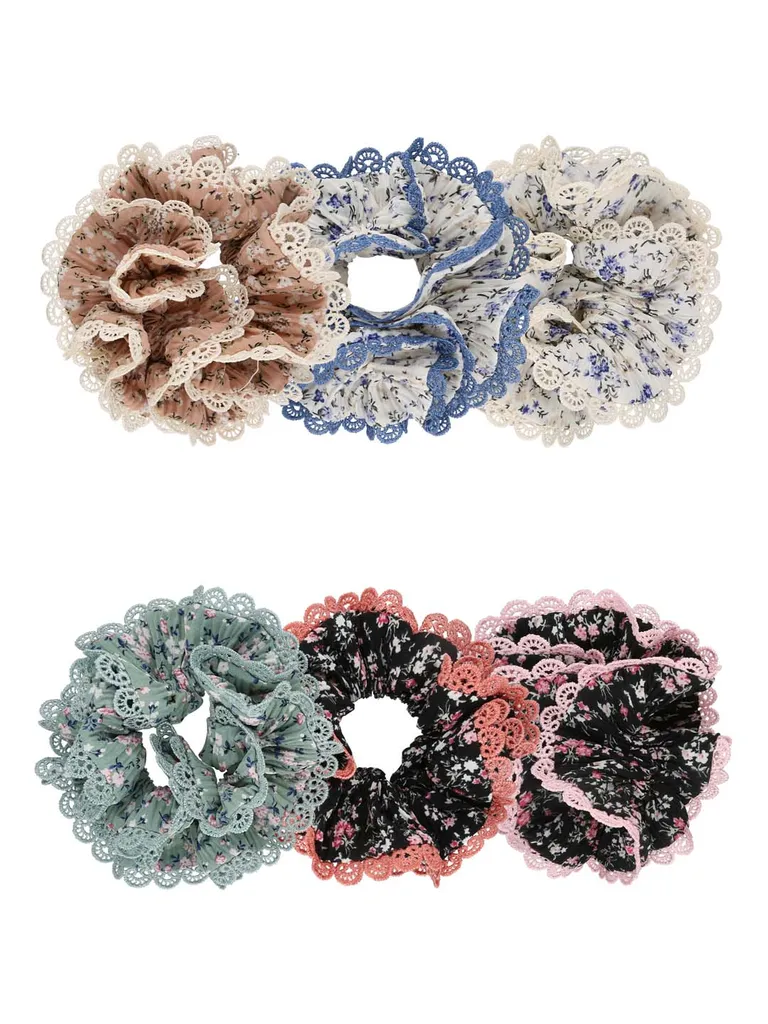 Printed Scrunchies in Assorted color - CNB39992