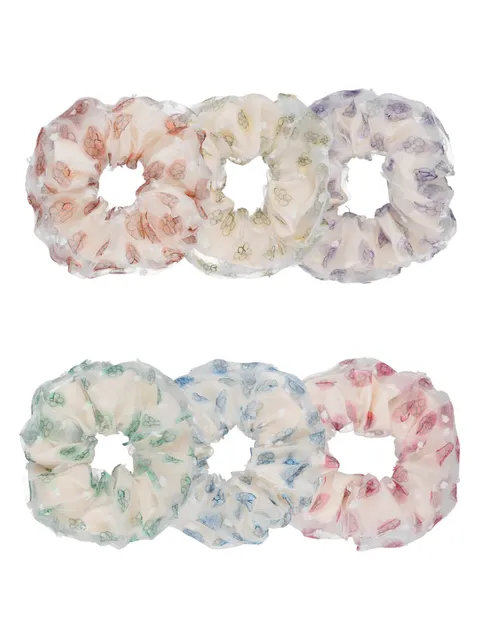 Printed Scrunchies in Assorted color - CNB39997