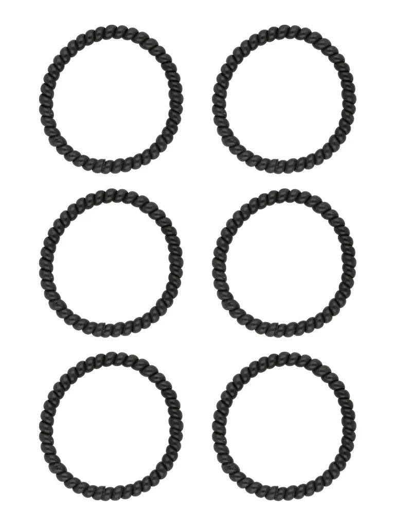 Plain Rubber Bands in Black color - CNB39961