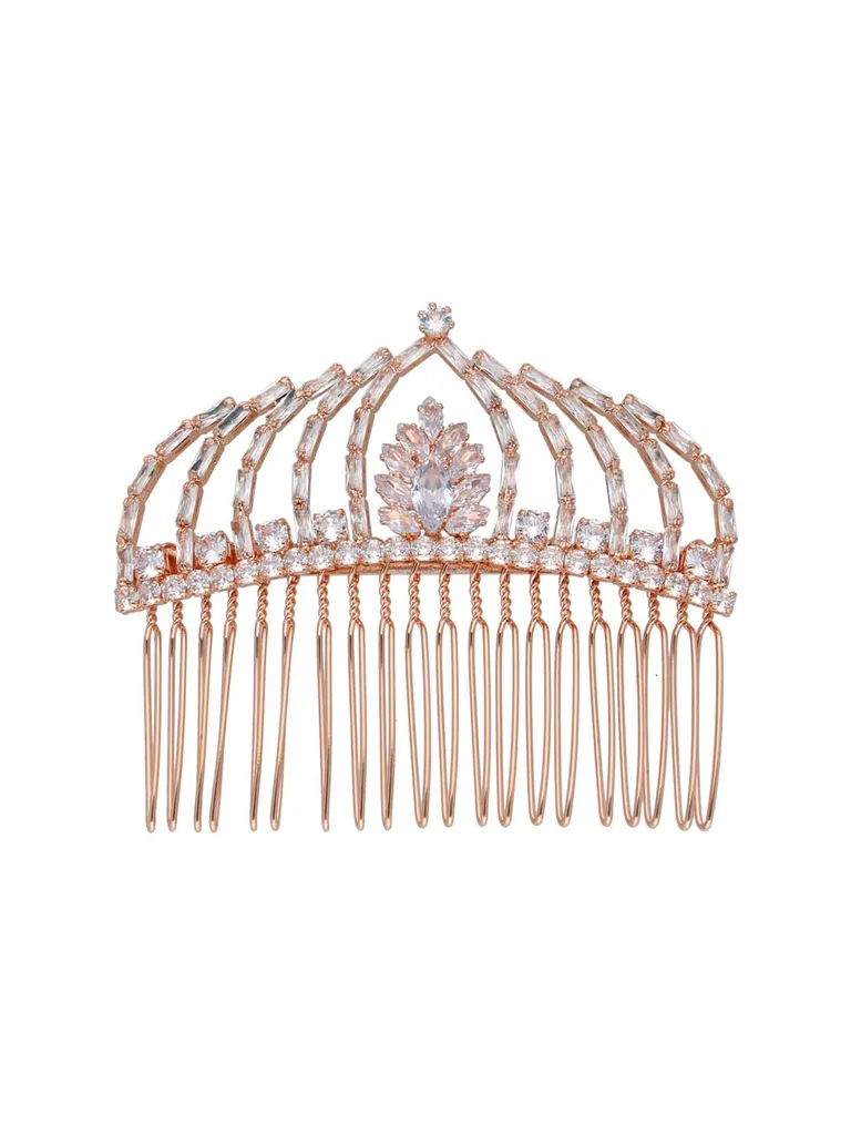 Fancy Comb in Rose Gold finish - PARK49RG