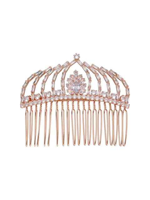 Fancy Comb in Rose Gold finish - PARK49RG