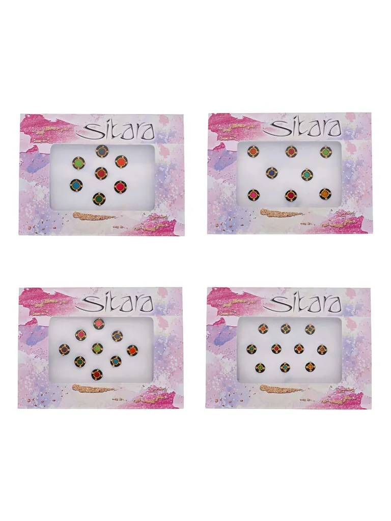 Traditional Bindis in Assorted color - DAR00146