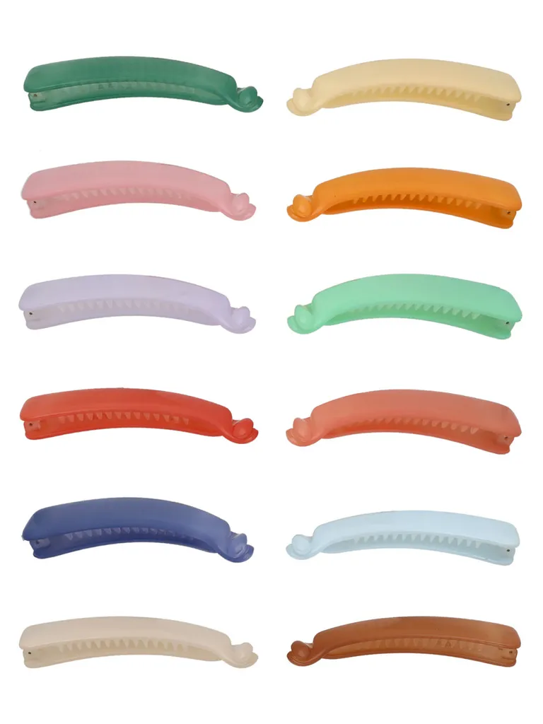 Plain Banana Clip in Assorted color - BYB52L