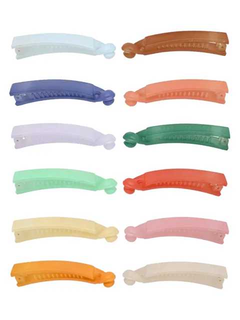 Plain Banana Clip in Assorted color - BYB69L
