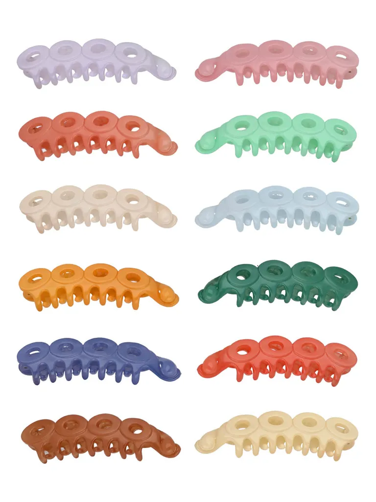 Plain Banana Clip in Assorted color - BYB74L