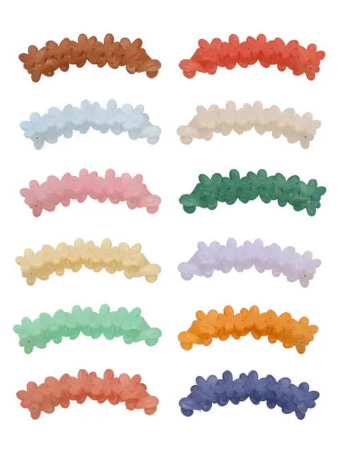 Plain Banana Clip in Assorted color - BYB133L