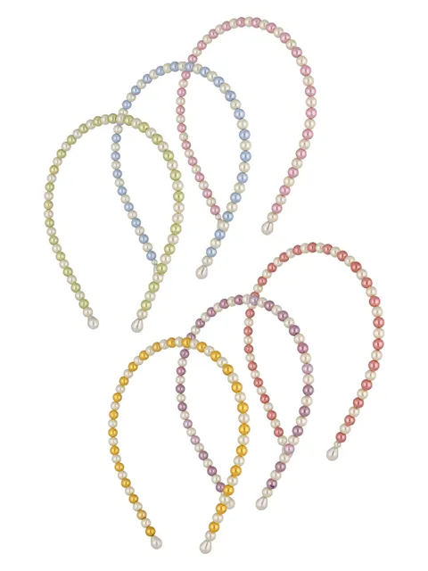 Pearls Hair Band in Assorted color - MGCHB1