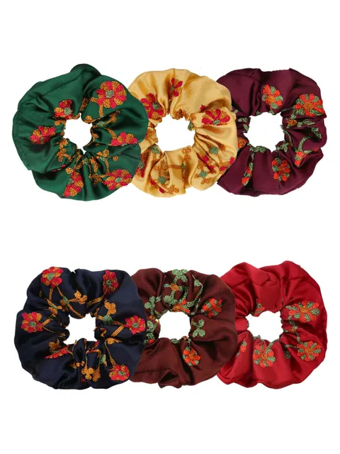 Printed Scrunchies in Assorted color - CNB40594