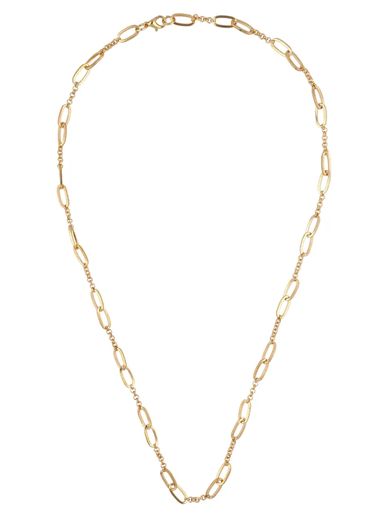 Western Necklace in Gold finish - CNB40607