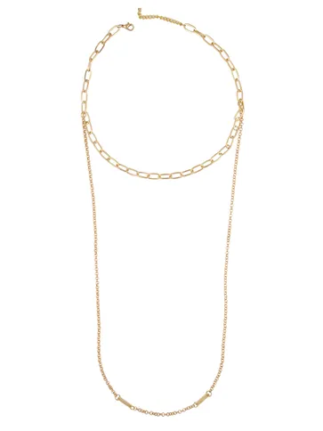 Western Necklace in Gold finish - CNB40608