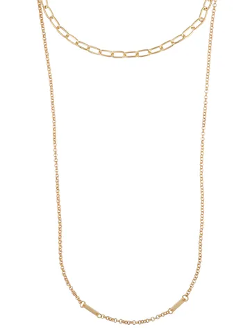 Western Necklace in Gold finish - CNB40608