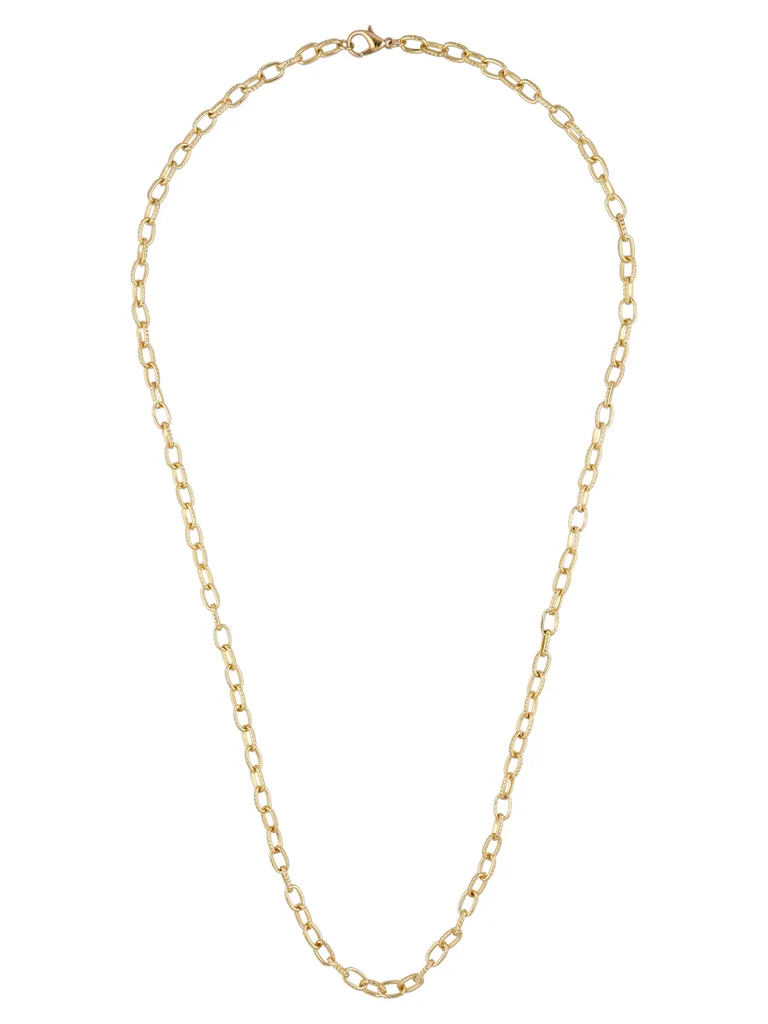 Western Necklace in Gold finish - CNB40609