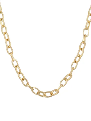 Western Necklace in Gold finish - CNB40609