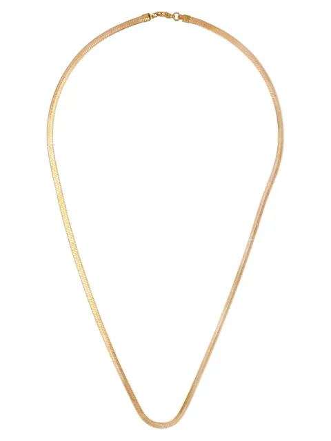 Western Necklace in Gold finish - CNB40610