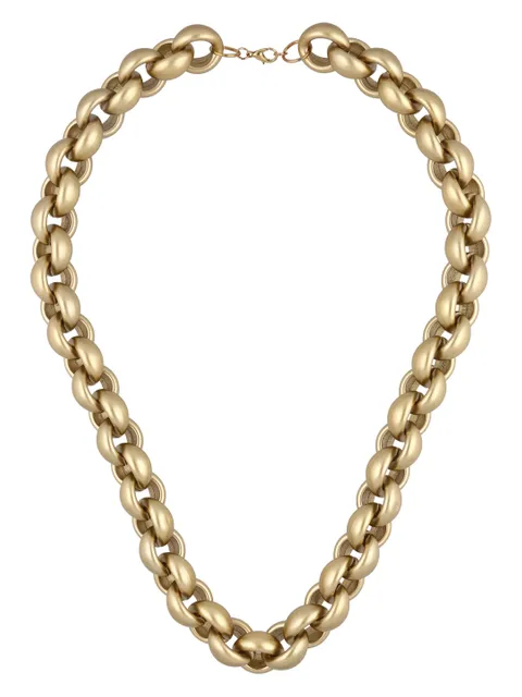 Western Necklace in Gold finish - CNB40611