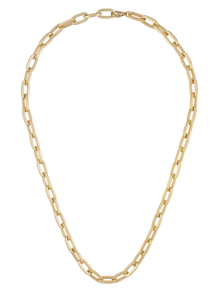 Western Necklace in Gold finish - CNB40612