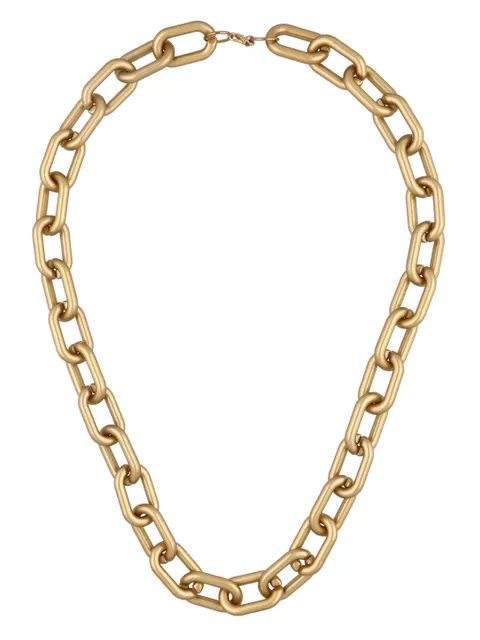 Western Necklace in Gold finish - CNB40615