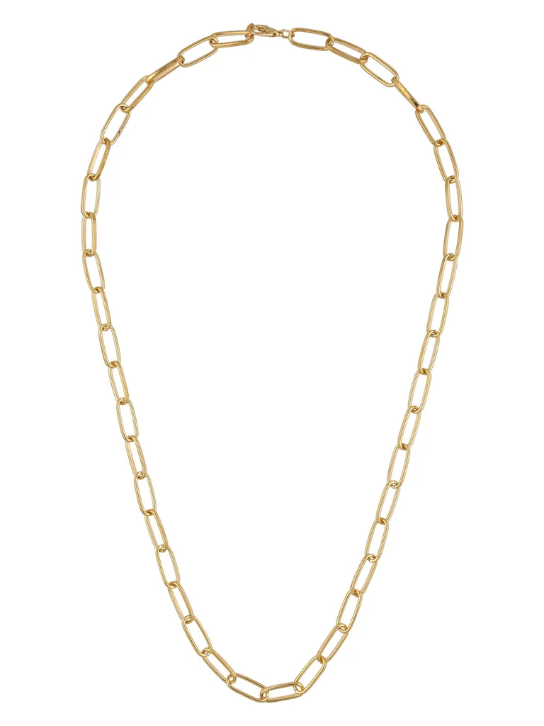 Western Necklace in Gold finish - CNB40614
