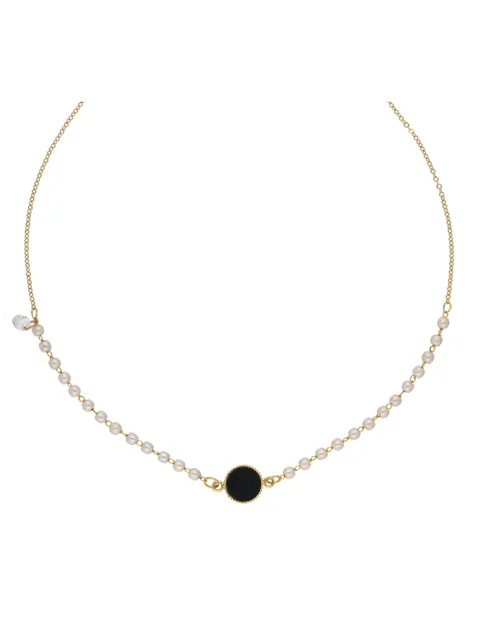 Western Necklace in Gold finish - CNB40644