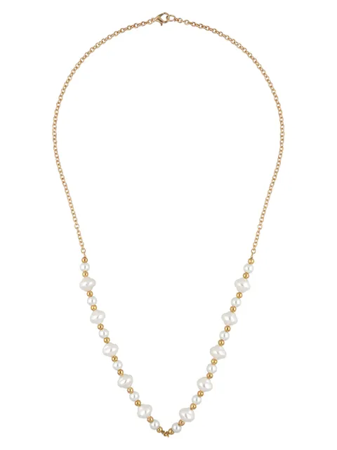 Western Necklace in Gold finish - CNB40645