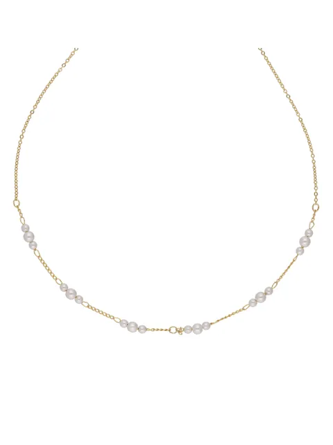 Western Necklace in Gold finish - CNB40647