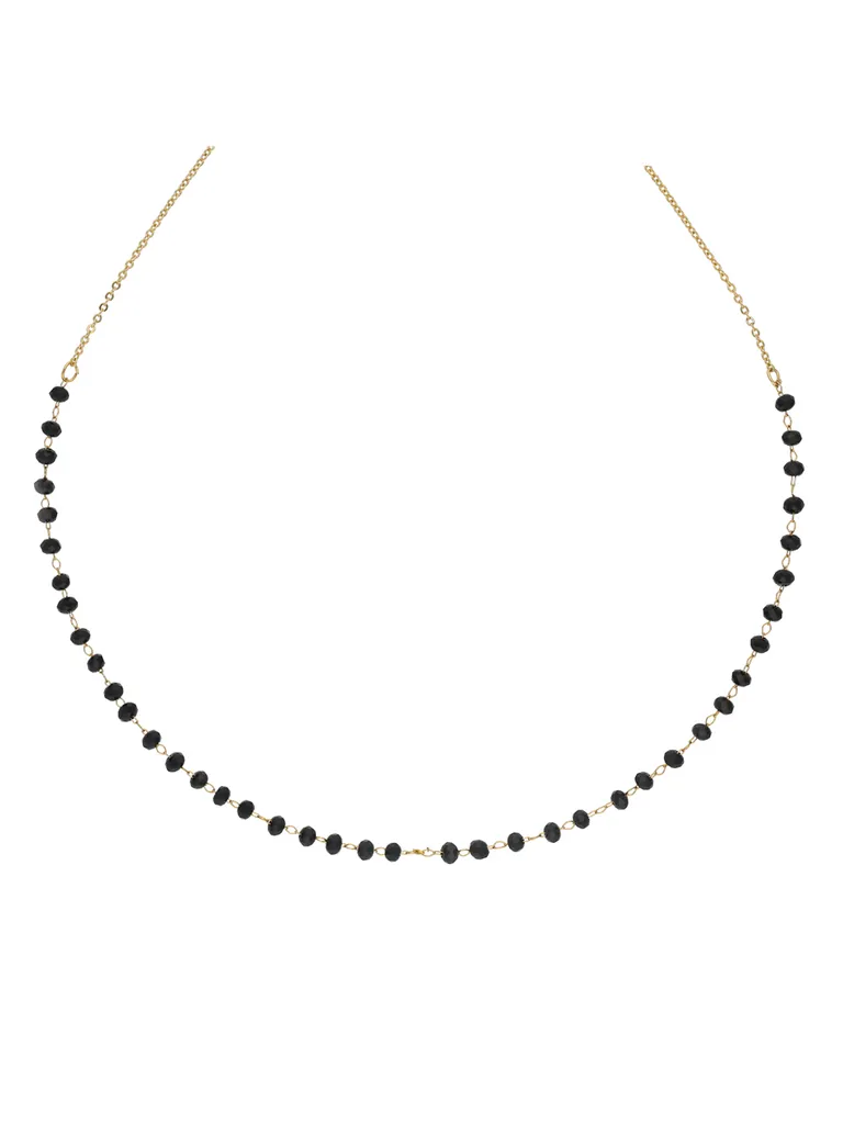 Western Necklace in Gold finish - CNB40650