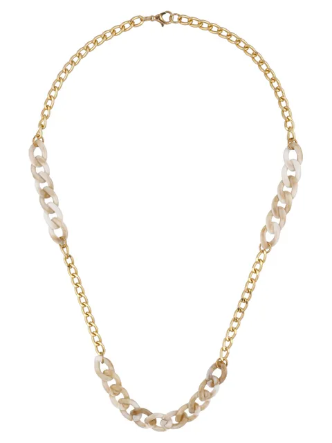Western Necklace in Gold finish - CNB40669