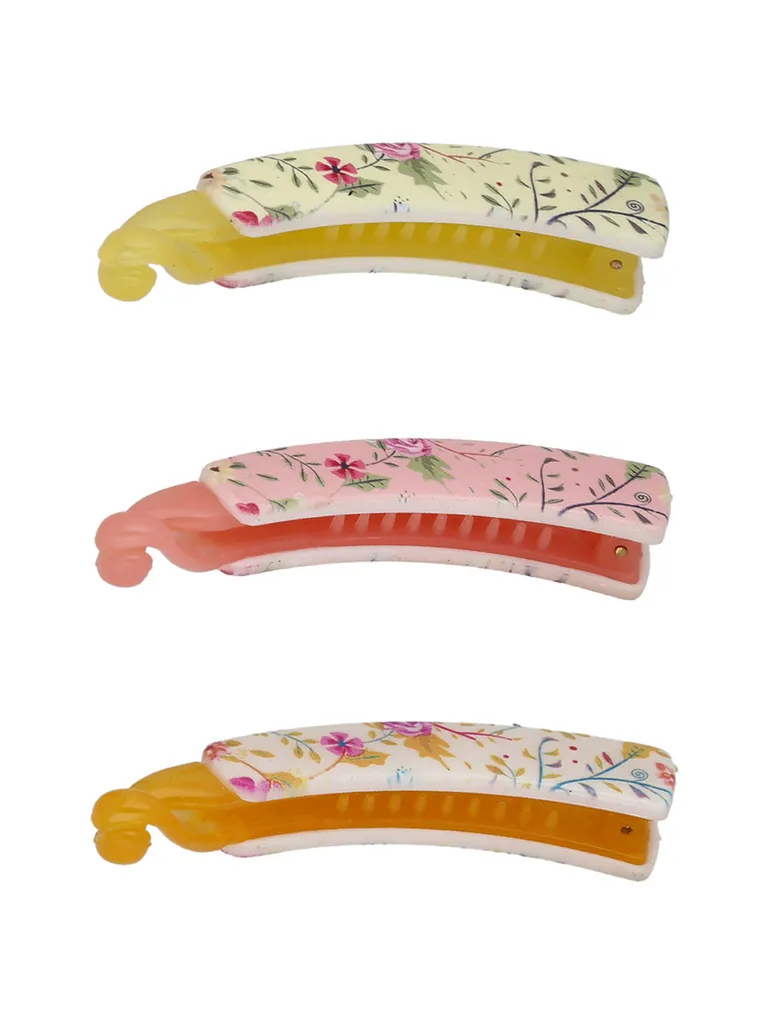 Printed Banana Clip in Assorted color - CNB40575