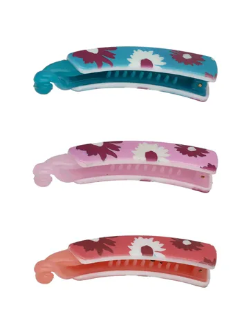 Printed Banana Clip in Assorted color - CNB40574