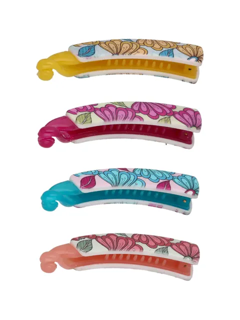 Printed Banana Clip in Assorted color - CNB40577